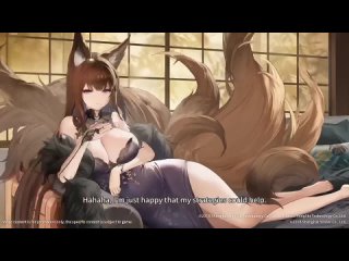 amagi - fox girl; big tits; big boobs; big breasts; 3d sex porno hentai; (by @liduke) [azur lane]